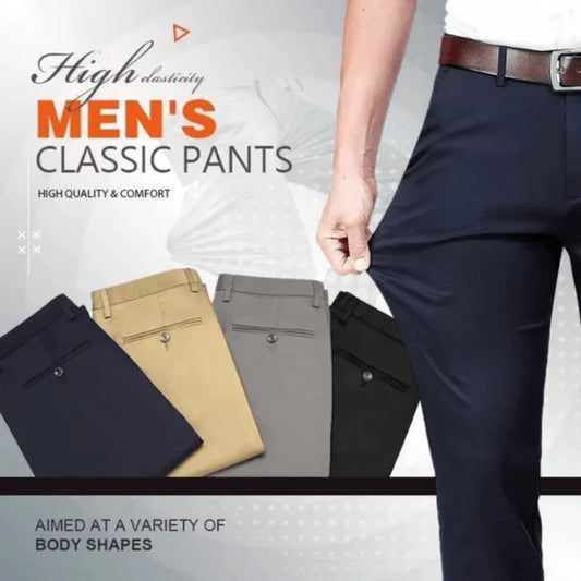 Classic High-Stretch Pants
